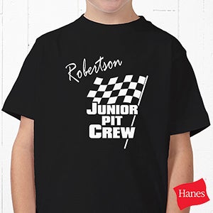 Pit Crew Personalized Hanes® Youth T-Shirt