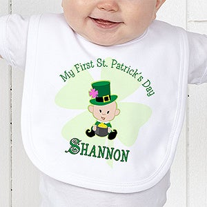 My 1st St Patrick's Day Infant Bib