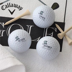 Wedding Party Golf Ball Set - Callaway® Warbird Plus