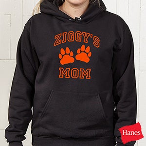Who's Boss? Black Adult Hooded Sweatshirt