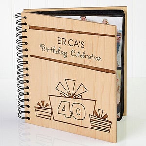 Birthday Gifts Personalized Photo Album