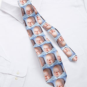 Photo Collage Personalized Men's Tie