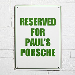 Reserved For You 12 Colors Personalized Street Sign