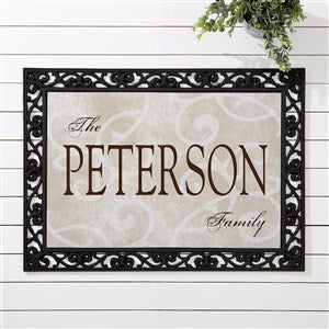 Personalized Doormat - Family Name Welcome Mat