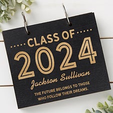 Graduating Class Of Personalized Wood Photo Albums - 30050