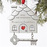 Quarantined Together Personalized House Ornament - 30068