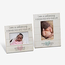 Love Is... Grandparents Personalized Shiplap Picture Frame - 30082