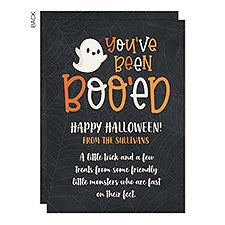 Youve Been Booed Personalized Cards - 30106