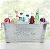 Classic Celebrations Personalized Galvanized Beverage Tub - 30128