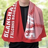 Baseball Personalized Cooling Towel - 30157