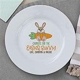 Carrots For The Easter Bunny Personalized Easter Plate - 30235
