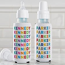 Vibrant Name Personalized Baby Bottle Sleeve - 30266