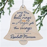 Every Time A Bell Rings Personalized Memorial Bell Ornament - 30293