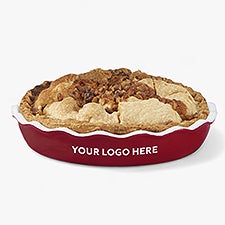 Personalized Logo Ceramic Pie Dish  - 30302