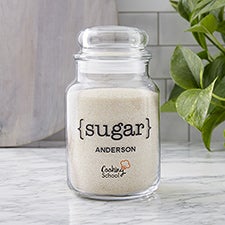 Personalized Logo Glass Jar  - 30341