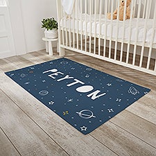 Space Personalized Nursery Area Rugs - 30379