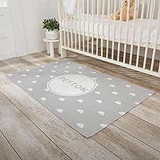 Simple & Sweet Personalized Nursery Area Rugs - 30384