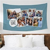 Favorite Memories Personalized Photo Wall Tapestry - 30398