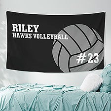Volleyball Personalized Wall Tapestry - 30402