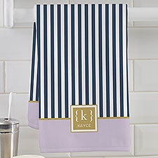 Classy Monogram Personalized Hand Towels - 30482