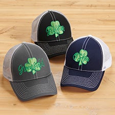 My Lucky St. Patricks Day Embroidered Trucker Hats - 30491