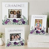 Floral Love Personalized Grandma Picture Frames - 30686