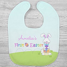 Babys First Easter Personalized Baby Bibs - 30777