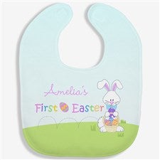 Babys First Easter Personalized Baby Bibs - 30777