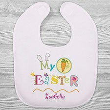 My First Easter Personalized Baby Bibs - 30778