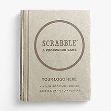 Scrabble® Personalized Logo Vintage Bookshelf Edition Board Game  - 30796
