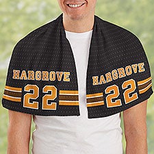 Sports Jersey for Him Personalized Cooling Towel - 30820