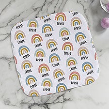 Boho Rainbow Personalized Washcloth - 30944