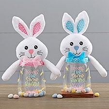 Treats for Some Bunny Sweet Personalized Easter Bunny Candy Jars - 30956