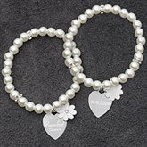 Personalized Flower Girl Bracelet - 31007