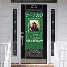 All About The Grad Personalized Photo Door Banner - 31065