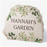 Laurel Message Personalized Standing Garden Stone - 31125