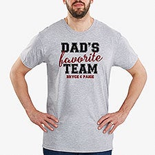 Dads Favorite Team Personalized Mens Shirts - 31157