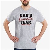 Dads Favorite Team Personalized Mens Shirts - 31157