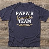 Grandpa's Favorite Team Personalized Men's Shirts - 31158