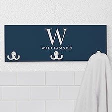 Moody Chic Personalized Towel Hook - 31170