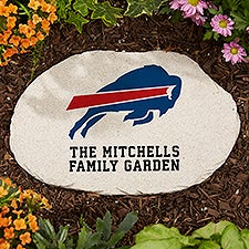 NFL Buffalo Bills Personalized Round Garden Stone  - 31303