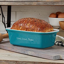 Personalized Classic Ceramic Loaf Pan - 31334