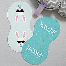 Build Your Own Bunny Personalized Baby Boy Burp Cloths - 31357