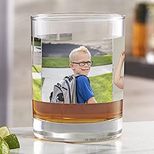 Photo Collage Personalized Whiskey Glass  - 31392