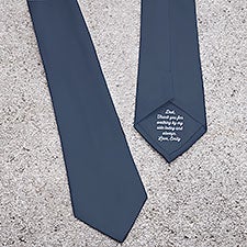 Personalized Secret Message Mens Tie - 31498