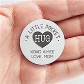 Pocket Hug Personalized Metal Pocket Token - 31499