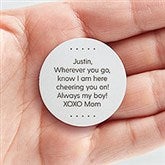 Write Your Message Personalized Metal Pocket Token - 31500
