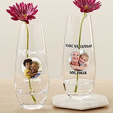 Photo Message for Grandma Personalized Printed Bud Vase - 31577