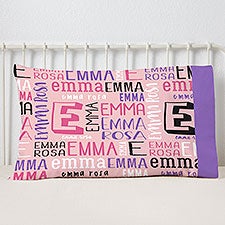 Bright Name for Her Personalized Kids Pillowcase - 31590
