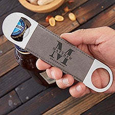 Lavish Groomsmen Wedding Personalized Bottle Opener - 31623